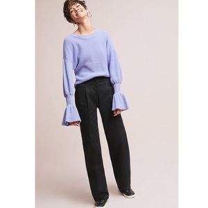 Anthropologie essential wife leg trousers